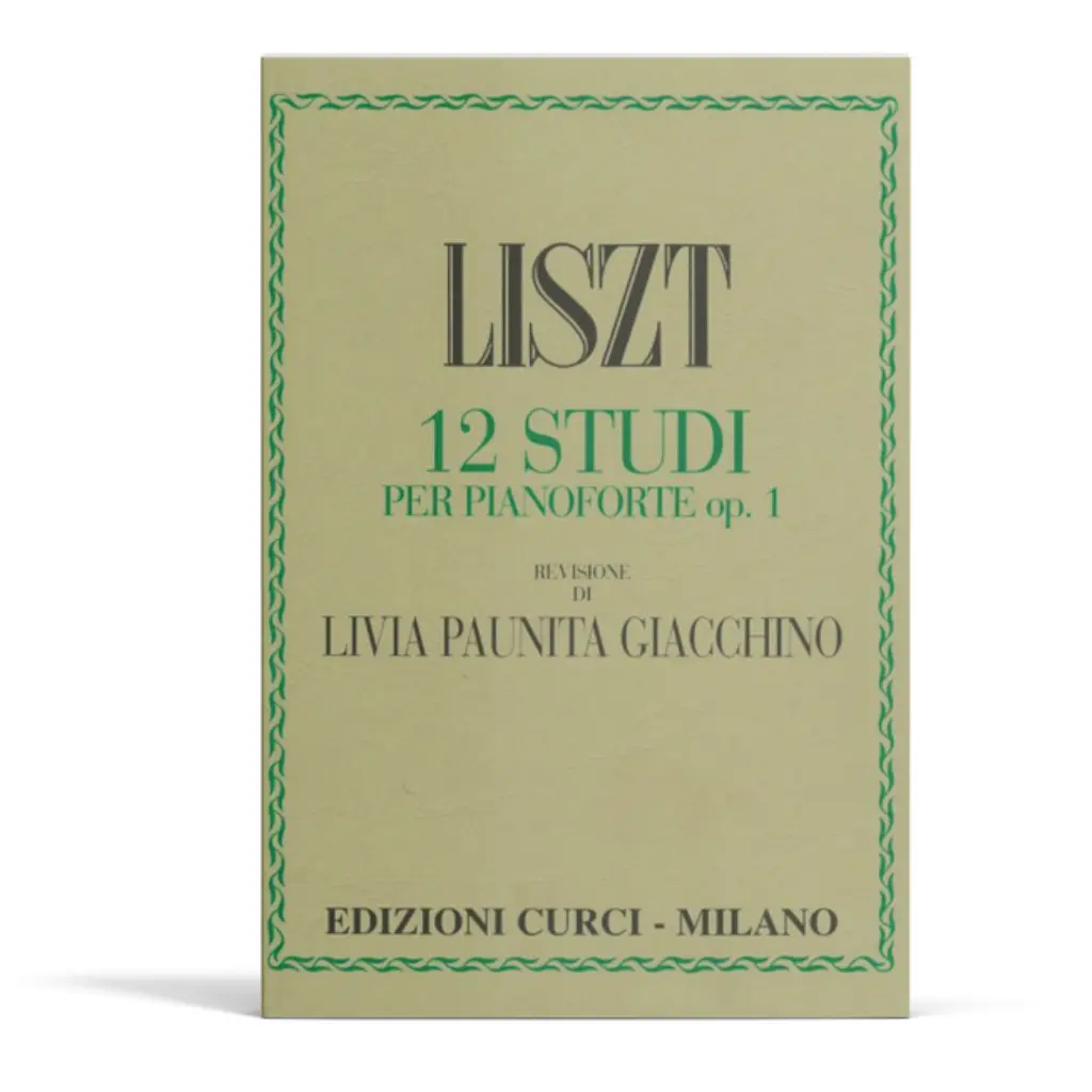 Liszt 12 Studi per Pianoforte op.1